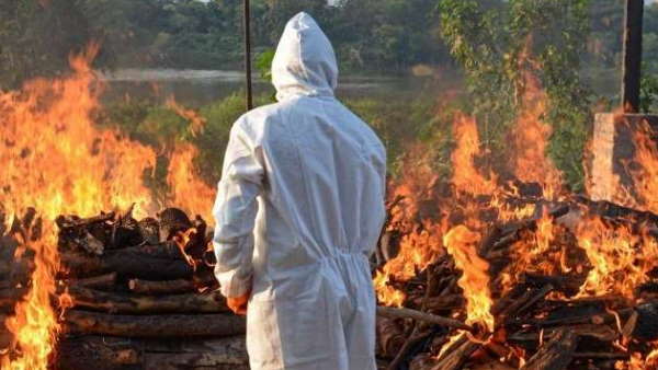 hapur corona positive body cremated after 75 days hapur corona positive body cremated after 75 days