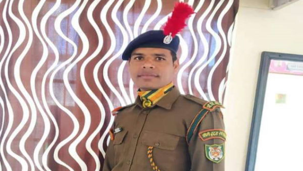 आइटीबीपी का एक जवान शिव नारायण मीणा