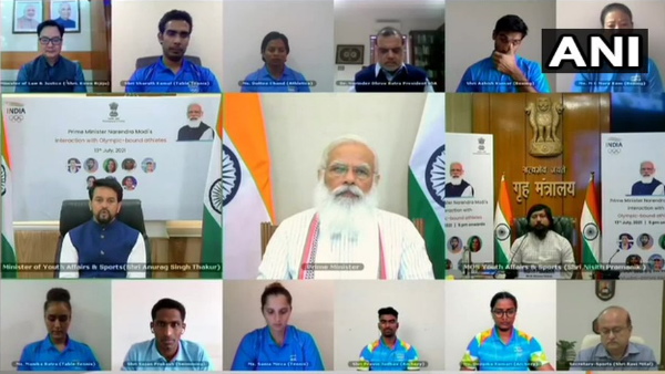 Olympics 2021 PM Narendra Modi boosts indians players enthusiasm Olympics 2021 PM Narendra Modi boosts indians players enthusiasm