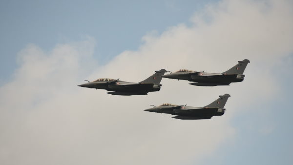 Induction of the second squadron of Rafale fighter aircraft at Hasimara airbase in West Bengal Induction of the second squadron of Rafale fighter aircraft at Hasimara airbase in West Bengal