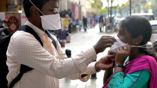 Karnataka and capital Bengaluru today recorded a steep spike in Covid cases. Karnataka and capital Bengaluru today recorded a steep spike in Covid cases.