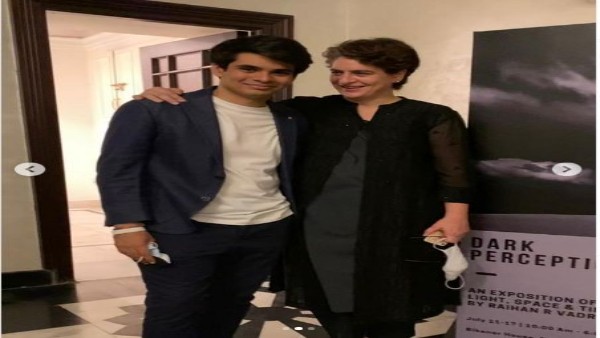 बेटे के साथ शेयर की फोटो