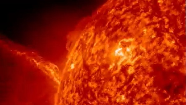 NASA ने शेयर किया सूर्य का अद्भुत नजारा