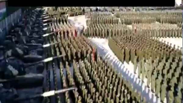 सैन्य युद्धाभ्यास का किया सीधा प्रसारण