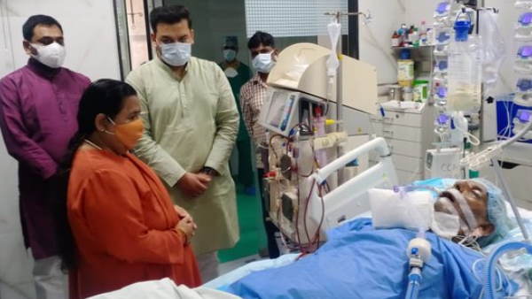 bjp leader uma bharti meet kalyan singh said I am sure he will recover and return home soon bjp leader uma bharti meet kalyan singh said I am sure he will recover and return home soon