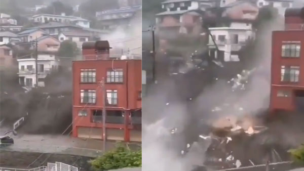 Fact Check This video of a landslide in Dharamsala is fake Fact Check This video of a landslide in Dharamsala is fake