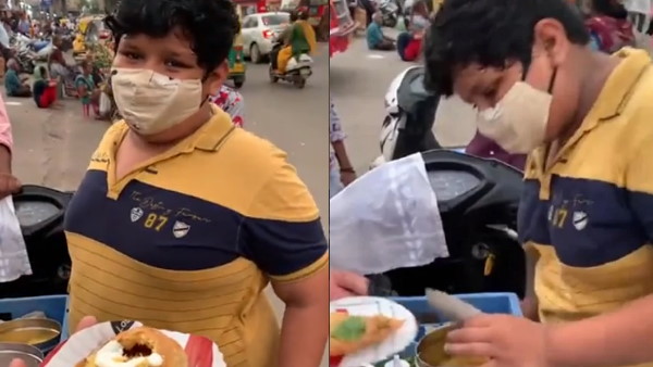 14 साल के लड़के का वीडियो वायरल हो गया