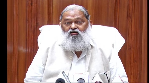 Haryana Home Minister Anil Vij On Framers protest agricultural laws Haryana Home Minister Anil Vij On Framers protest agricultural laws