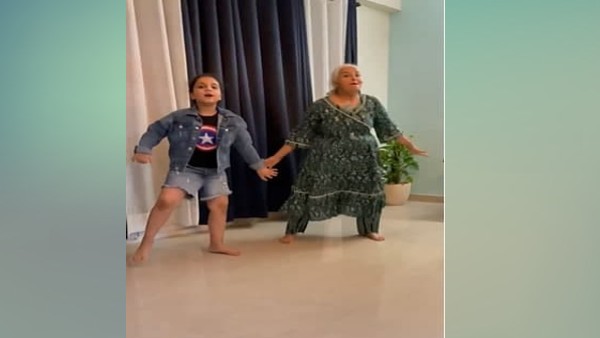 डांसिंग दादी रवि बाला शर्मा का नया डांस