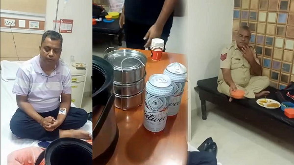 SRS Group chairman Anil Jindal video viral from Faridabad hospital SRS Group chairman Anil Jindal video viral from Faridabad hospital