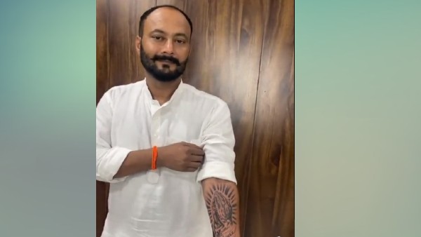 शाहनाज नाम का पिता ने बनवाया टैटू