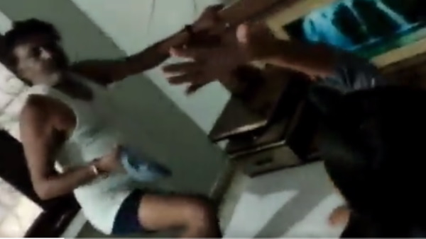 father beats up daughter in kanpur video viral father beats up daughter in kanpur video viral