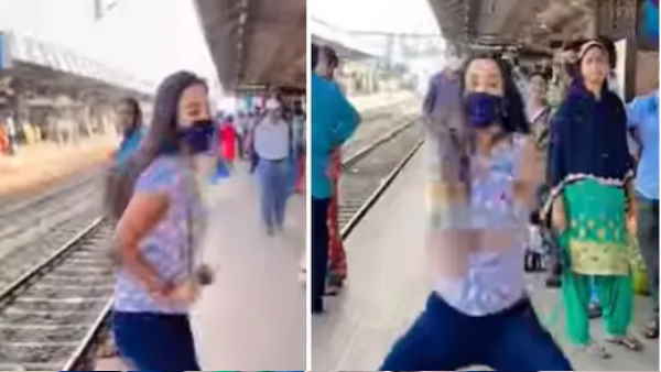 लड़की के जबरदस्त डांस मूव्स देख लोग हुए फैन