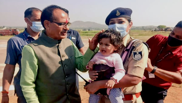 DSP Monika Singh with CM DSP Monika Singh with CM