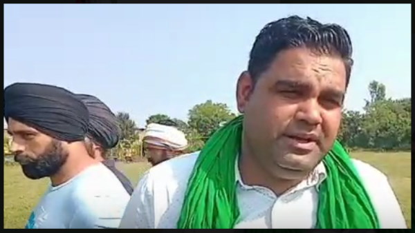 Jaspur Employment fair: Farmers unions protest against Uttarakhand Chief Minister Pushkar Singh Dhami Jaspur Employment fair: Farmers unions protest against Uttarakhand Chief Minister Pushkar Singh Dhami