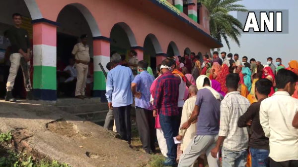 bihar panchayat chunav 2021 Polling underway for 5th phase in Wazirganj and Fatehpur blocks of Gaya bihar panchayat chunav 2021 Polling underway for 5th phase in Wazirganj and Fatehpur blocks of Gaya