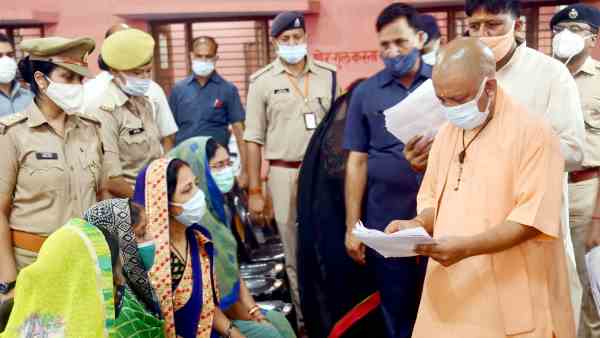 UP CM Yogi Adityanath Janata Darshan Gorakhpur Uttar Pradesh UP CM Yogi Adityanath Janata Darshan Gorakhpur Uttar Pradesh