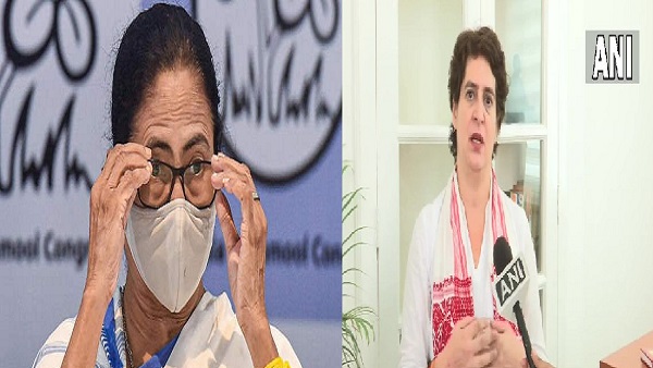 Mamata banerjee and priyanka gandhi Mamata banerjee and priyanka gandhi