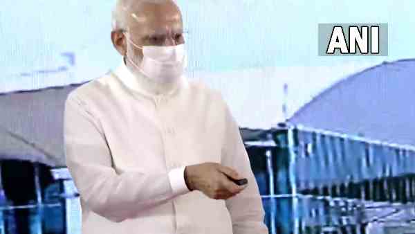 PM Narendra Modi inaugurated Kushinagar International Airport PM Narendra Modi inaugurated Kushinagar International Airport