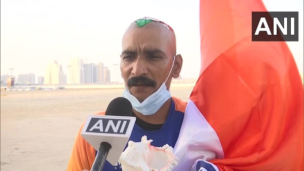 Indian team supporter Sudhir Indian team supporter Sudhir