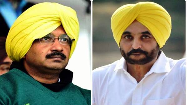 मान और केजरीवाल में तनातनी