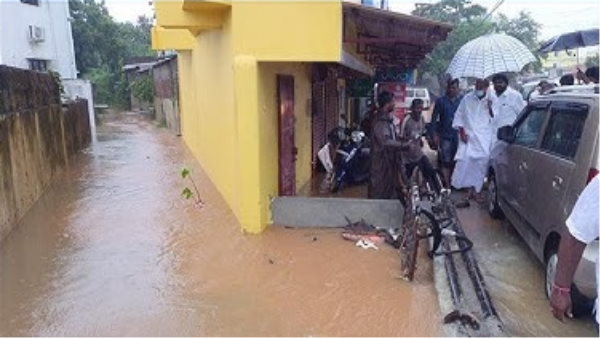 पुडुचेरी में भारी बारिश पुडुचेरी में भारी बारिश
