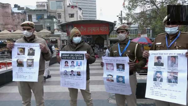 Republic Day Delhi: Police put up posters of Al-Qaeda terrorists City, tight security with thousands troops Republic Day Delhi: Police put up posters of Al-Qaeda terrorists City, tight security with thousands troops