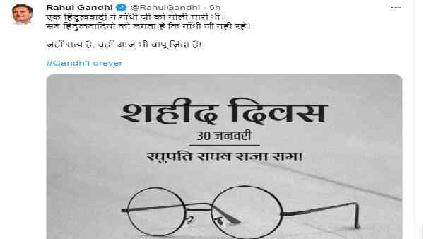 Shiv Sena MP Sanjay Raut has said if who killed Gandhiji was a real Hindutvawadi then should have shot Jinnah, the creator of Pakistan Shiv Sena MP Sanjay Raut has said if who killed Gandhiji was a real Hindutvawadi then should have shot Jinnah, the creator of Pakistan