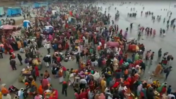 Makar Sankranti: Gangasagar Mela crowd in bengal Makar Sankranti: Gangasagar Mela crowd in bengal