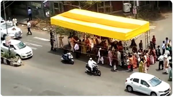 तपती गर्मी में किया देशी जुगाड़