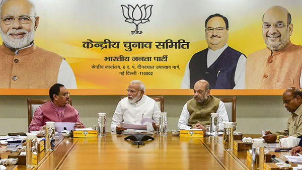 Top BJP leaders including Amit Shah and JP Nadda held 4 hour meeting on presidential election Top BJP leaders including Amit Shah and JP Nadda held 4 hour meeting on presidential election