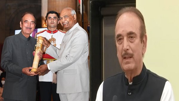 आजाद को पद्म भूषण, क्या परिसीमन पर कांग्रेस में मतभेद ?