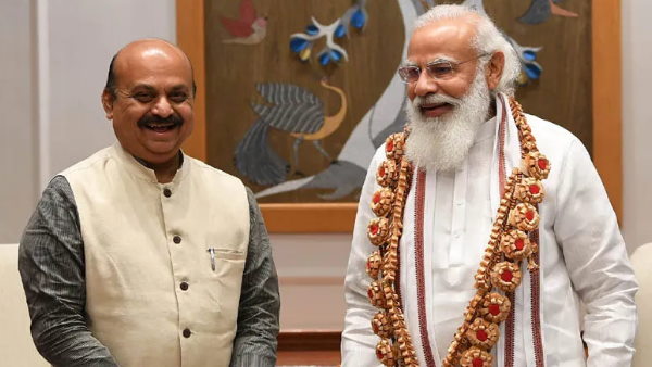 Karnataka cm Basavaraj Bommai says modi Made India Strong, No Comparison With Nehru Karnataka cm Basavaraj Bommai says modi Made India Strong, No Comparison With Nehru