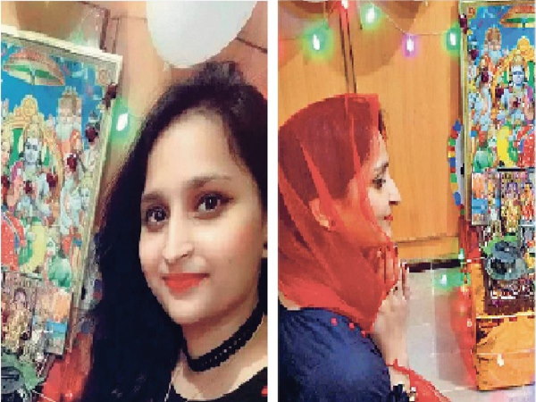 महिला एजेंट हिंदू देवी देवताओं की फोटो दिखाकर...