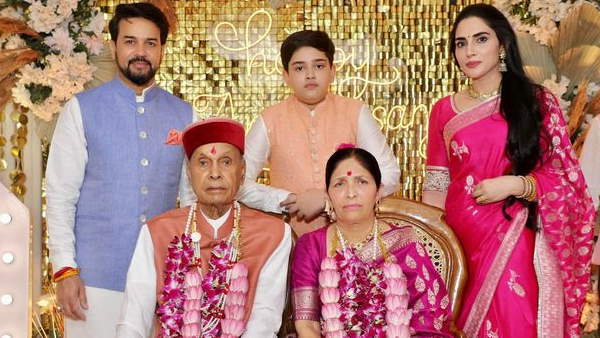 PK Dhumal message to BJP high command by marriage anniversary celebration PK Dhumal message to BJP high command by marriage anniversary celebration