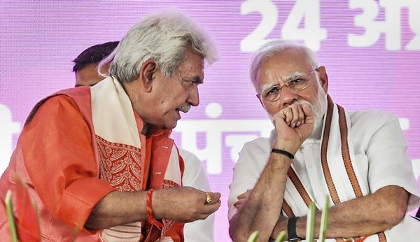 परिसीमन पर उपराज्यपाल और केंद्र सरकार के बयान
