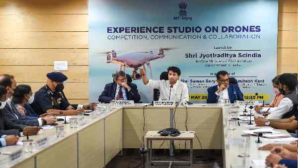 India has the potential to become a global drone hub by 2030: Scindia