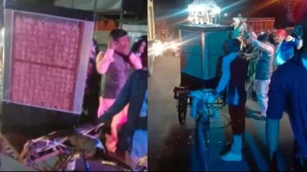 इंदौर में चलता फिरता टैंक