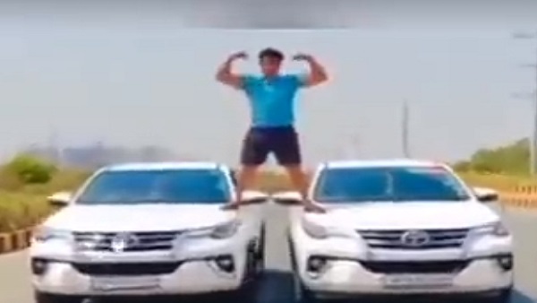 Stunt man arrest Stunt man arrest