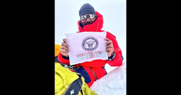 Skalzang Rigzin a climber from Ladakh, without supplemental oxygen Skalzang Rigzin a climber from Ladakh, without supplemental oxygen