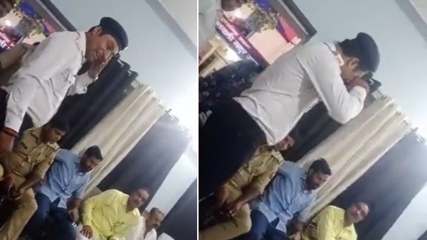 गाड़ी में हूटर लगे होने की वजह से ट्रैफिक सिपाही ने खींची फोटो