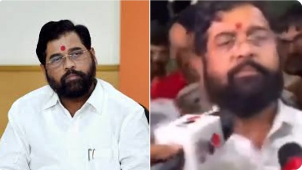 क्या शराब के नशे में थे एकनाथ शिंदे?