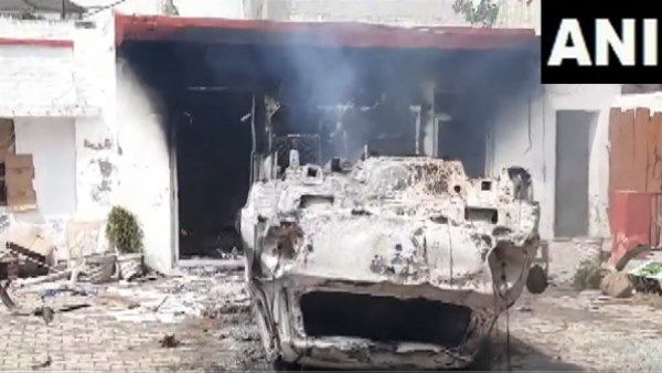 agnipath scheme protesters set ablaze aligarh Jattari Police Station agnipath scheme protesters set ablaze aligarh Jattari Police Station