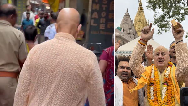 गलियों से होकर गुजरे अनुपम खेर, बोले- It was magical