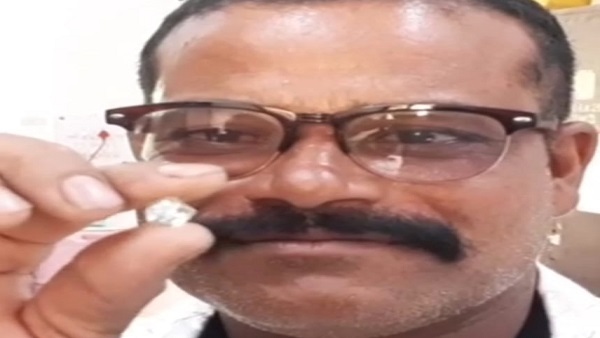20 दिन की मेहतन में 6.29 कैरेट का हीरा मिला