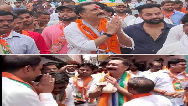 फिल्म अभिनेता मुकेश तिवारी वोट की अपील करते हुए फिल्म अभिनेता मुकेश तिवारी वोट की अपील करते हुए