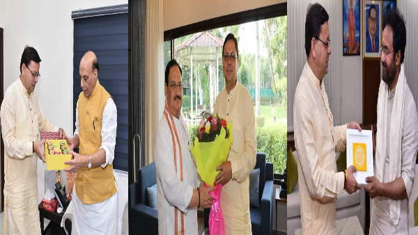 Uttarakhand CM Pushkar Singh Dhamis 3-day visit to Delhi, full focus on 100-day tenure Uttarakhand CM Pushkar Singh Dhamis 3-day visit to Delhi, full focus on 100-day tenure