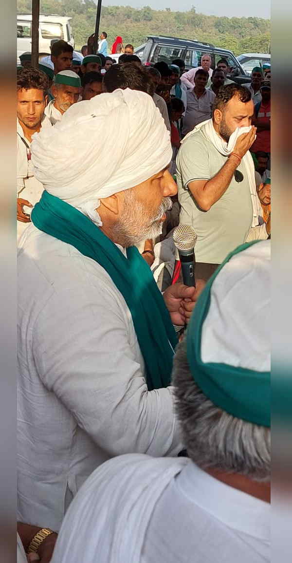 Farmer leader rakesh tikait Farmer leader rakesh tikait