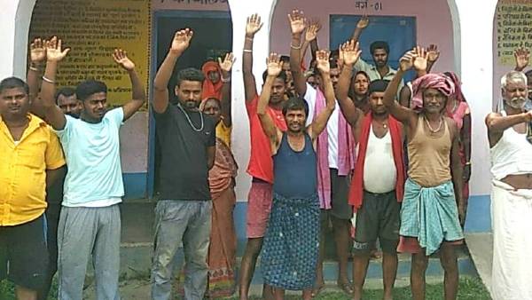 ग्रमीणों के हंगामा करने पर हुआ खुलासा