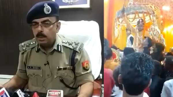 Sonbhadra police caught the groom after Harsh firing Sonbhadra police caught the groom after Harsh firing